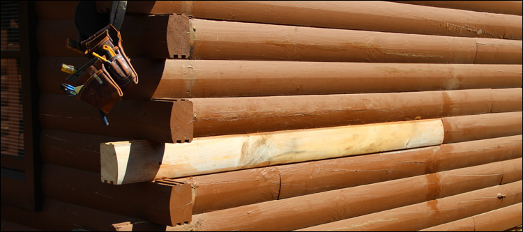 Log Home Damage Repair  New Hanover County,  North Carolina