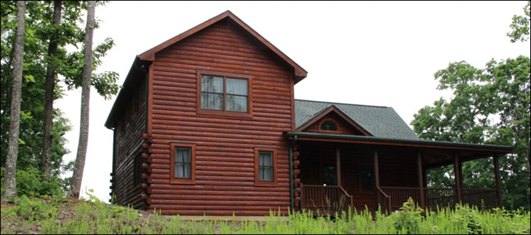 Professional Log Home Borate Application  New Hanover County,  North Carolina